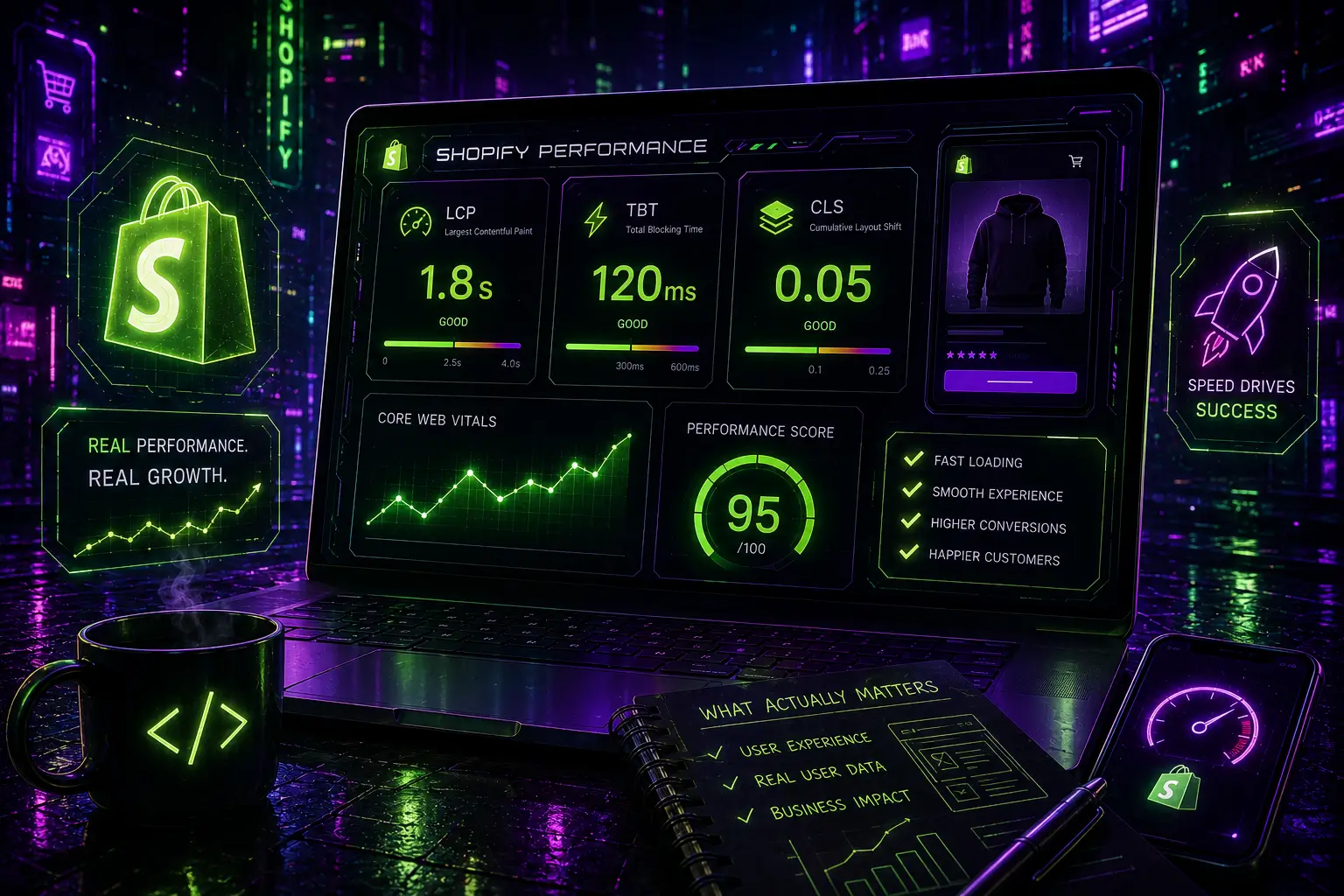 The Real Shopify Performance Guide: LCP, TBT, and What Actually Matters
