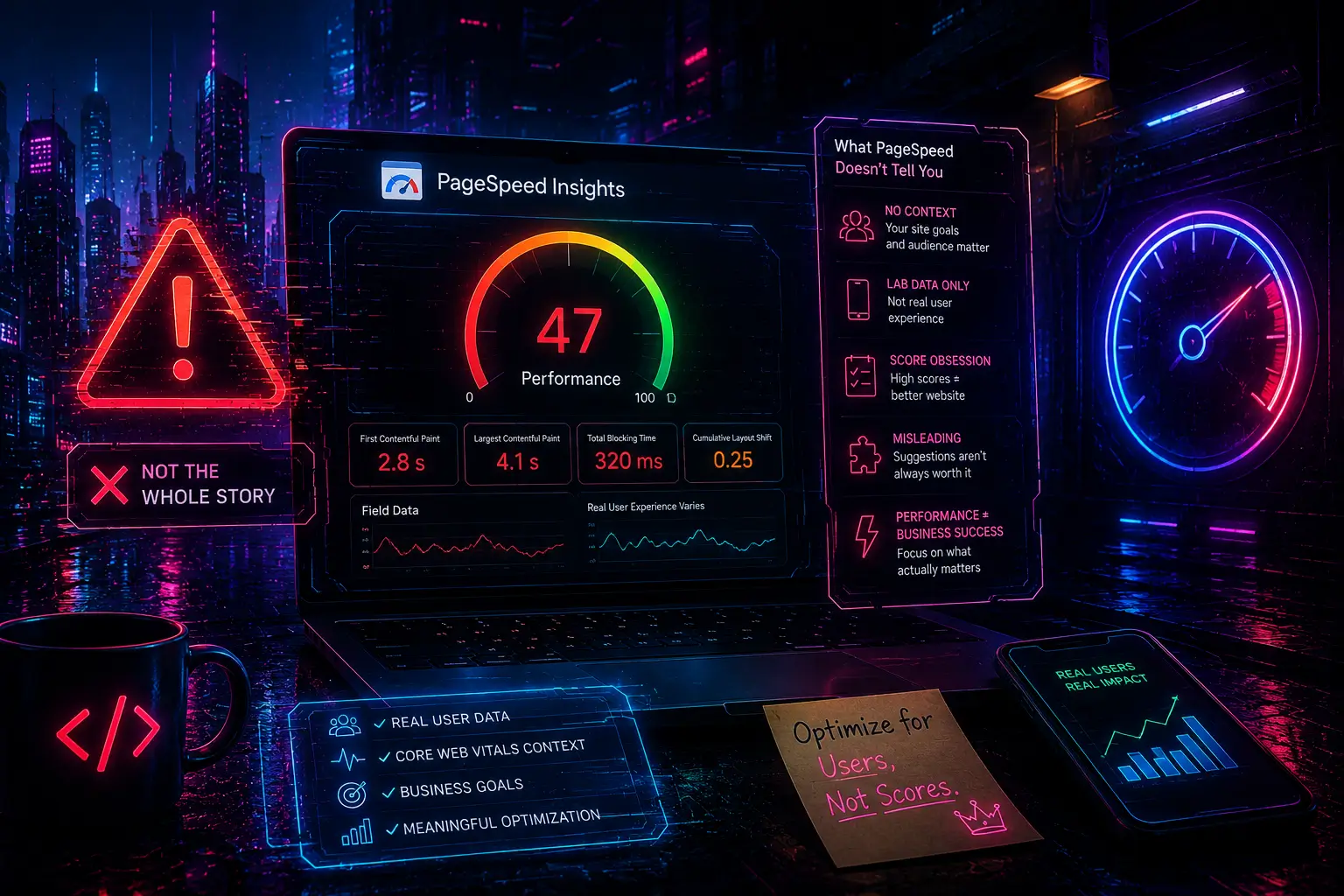 Why You Shouldn't Rely Too Much on PageSpeed Insights