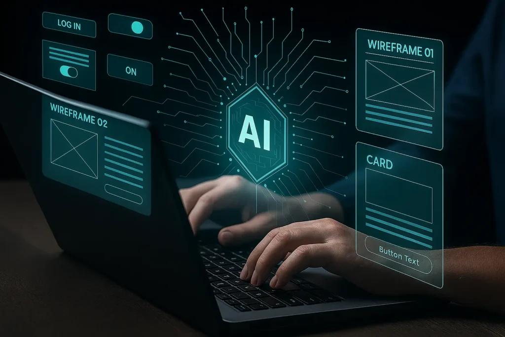 AI UI Design Tool Generating Layouts Automatically | Jacob Almogela