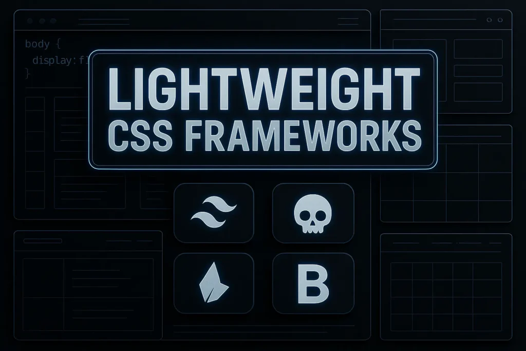 Lightweight CSS Frameworks | Jacob Almogela