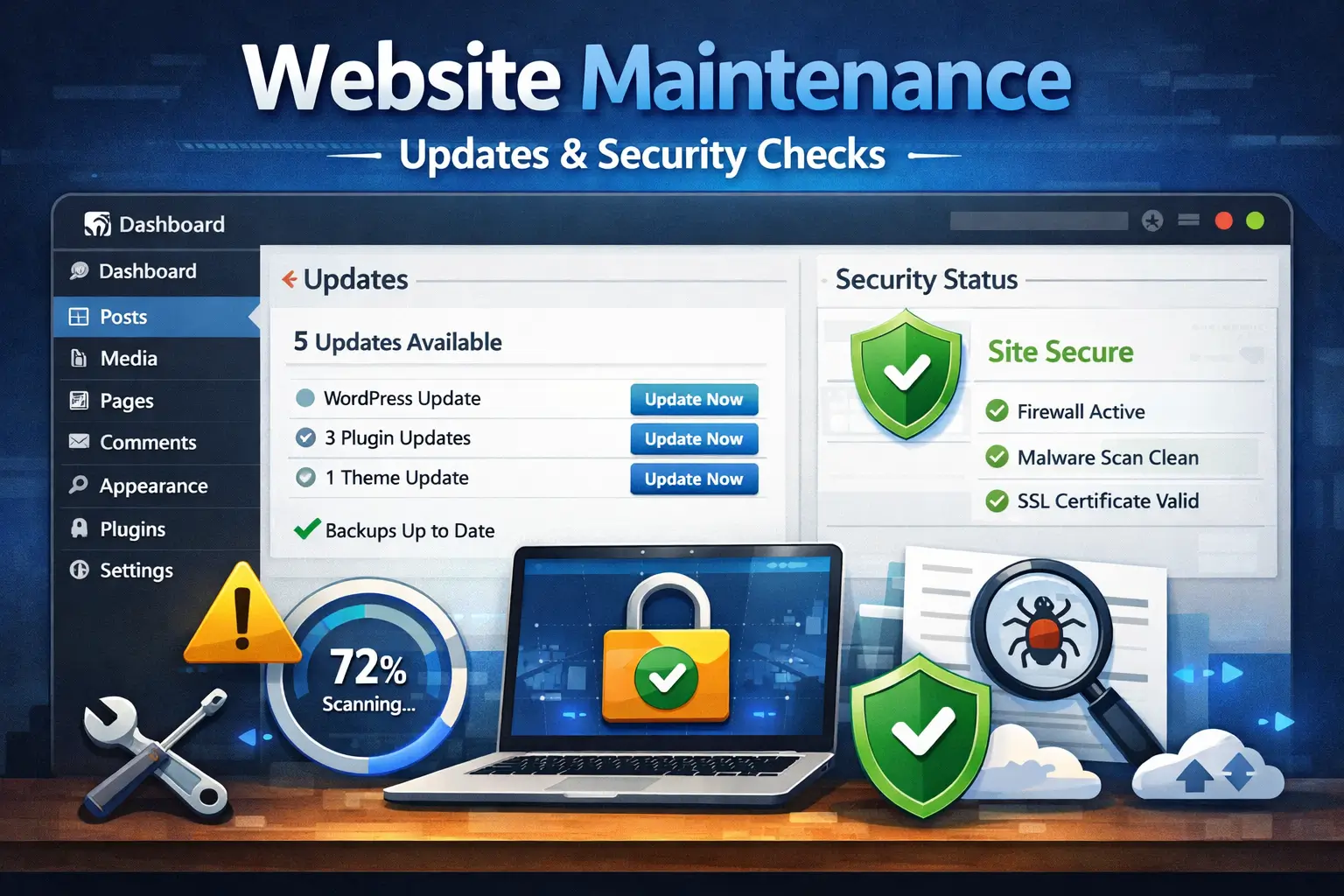 Professional WordPress Maintenance Service | Jacob Almogela